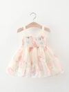 Adorable Newness butterfly dress for girls aged 0 3 perfect for parties Featuring delicate details and vibrant colors