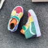 Newness Rainbow Retro Canvas Sneakers Stylish and comfortable kids sneakers perfect for spring and fall Lightweight and breathable canvas design in a vibrant rainbow color scheme