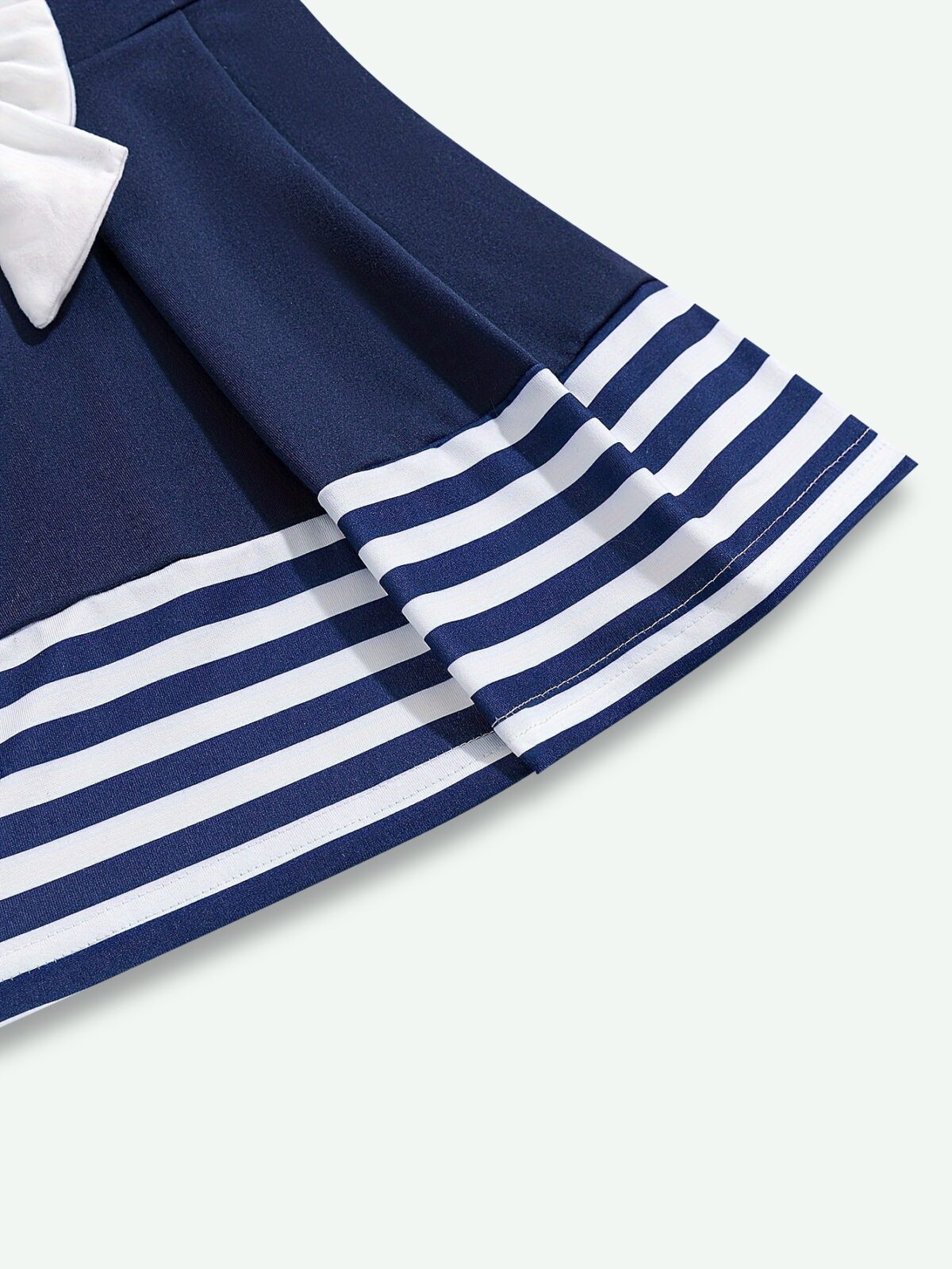 Adorable summer sailor stripe baby girl dress perfect for parties or everyday wear