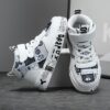 Stylish and comfortable Playful Alphabet Kids Print Sneakers from Newness Durable breathable and perfect for play