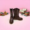 Stylish and comfortable Prairie Rose Girls Cowboy Boots in pink perfect for any occasion