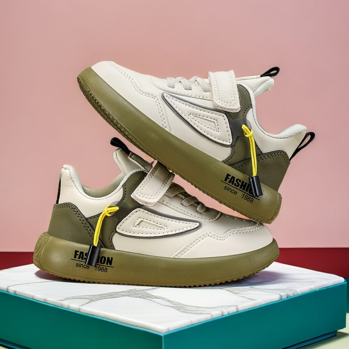 Stylish and comfortable boys sneakers from Newness perfect for active play Lightweight design ensures all day wear