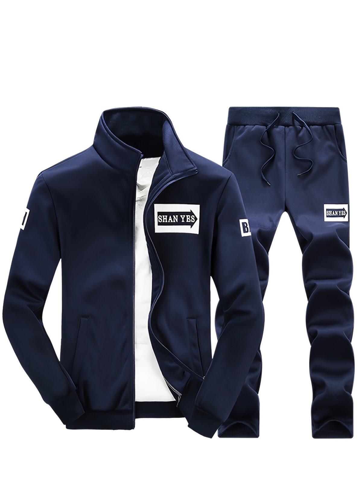 The Cairo Mens Casual Outfit by Newness A stylish and comfortable outfit perfect for spring and autumn Model showcasing the versatile ensemble