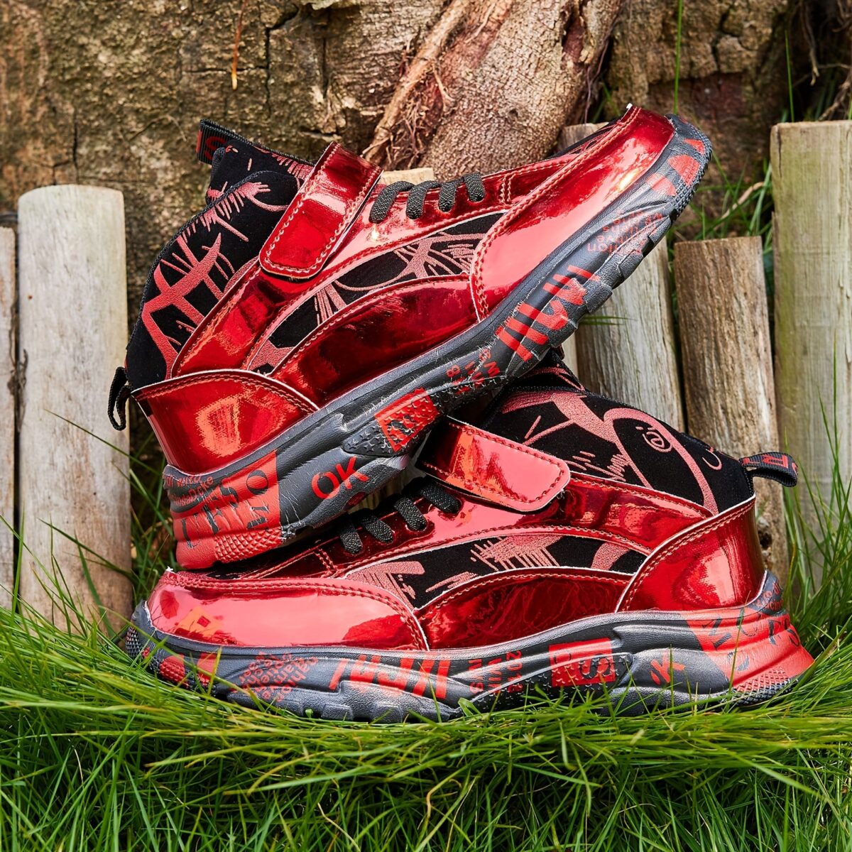 Stylish and comfortable Playful Prints Kids Sneakers in vibrant colors perfect for play and everyday wear
