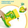 Newness Adventure Ready Dino Rain Boots Adorable dinosaur rain boots perfect for kids rainy day adventures