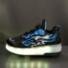 Kids GUANGLAN Galaxy Light Up Sneakers with 16 color modes USB rechargeable battery and detachable wheels Stylish and fun footwear for active children