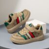 Stylish and vibrant color block striped kids sneakers by Newness Lightweight and durable perfect for everyday wear
