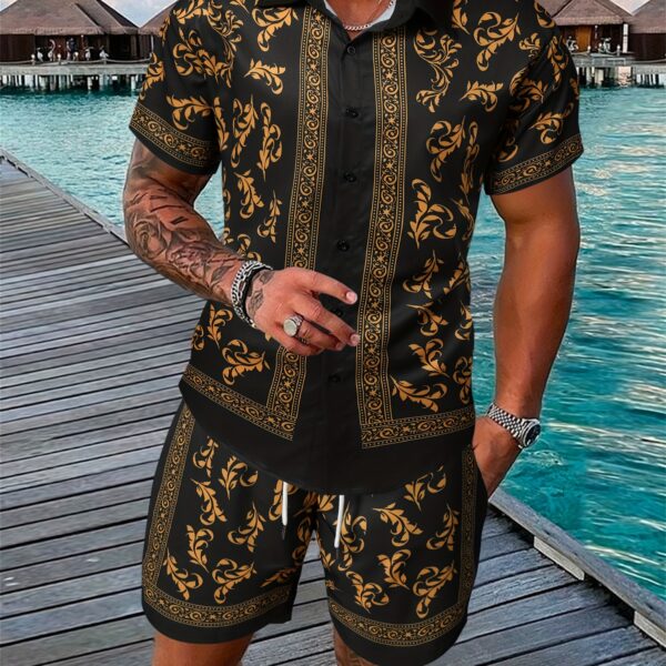 Newness Riviera Escape Floral Print Set A chic breathable polyester blend set perfect for summer Featuring a beautiful floral print this effortless outfit is ideal for warm weather