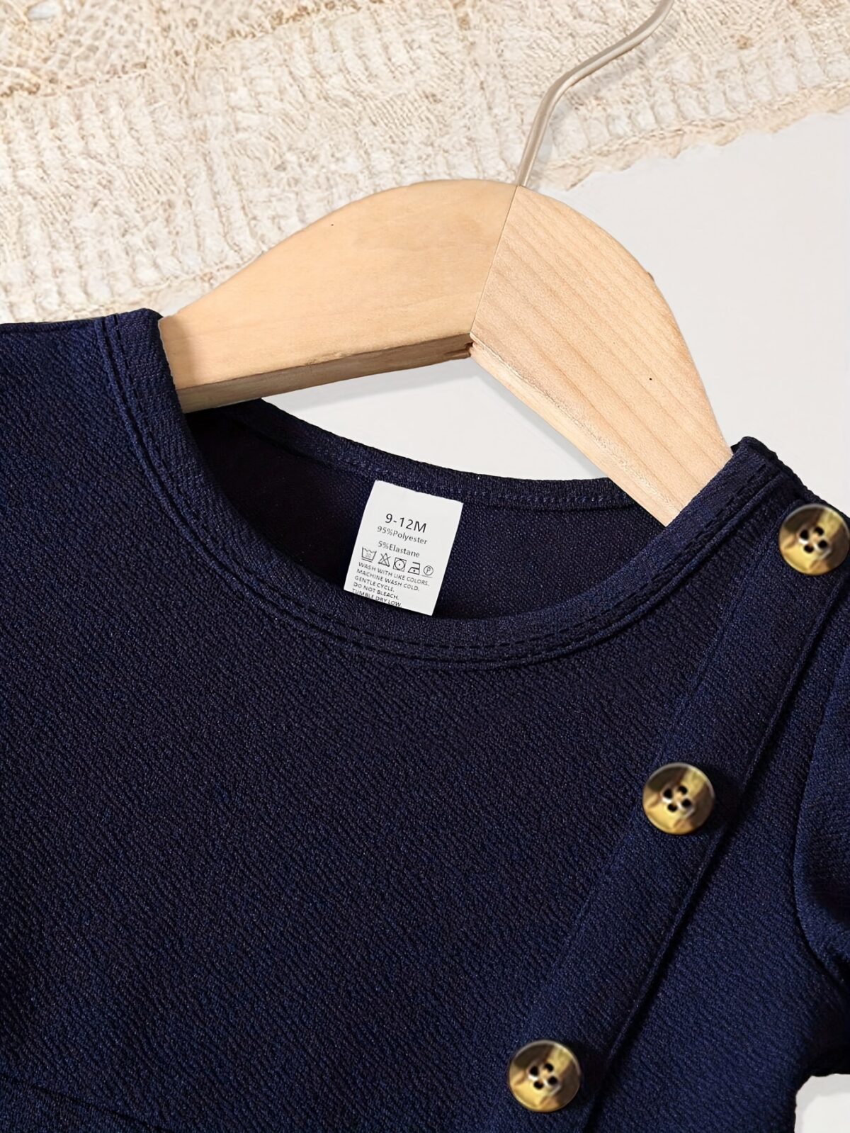 Adorable Newness Little Sailor Navy Blue Dress perfect for any occasion A charming navy blue dress with sailor inspired details