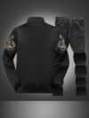 The Cairo Embroidered Sports Suit by Newness A stylish and comfortable embroidered sports suit in a flattering silhouette