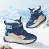 Stylish and durable Newness Explorer Kids Snow Boots perfect for snow ice and winter adventures Kids snow boots in action showcasing their waterproof and warm features
