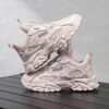 Adorable pink sneakers for kids designed by Newness Lightweight breathable and non slip for playful steps