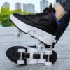 Stylish Newness Velocity High Top Roller Skates in a variety of colors showcasing their comfortable design and suitability for any occasion