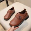 Little Gentleman Youth Dress Shoes by Newness Stylish and comfortable boys dress shoes perfect for parties and formal occasions