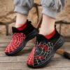Newness Web Slinger Spider Kid Shoes Stylish and comfortable sneakers for kids featuring a spider web design