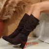 Newness Dune Chunky Heel Boots Elevate your fallwinter style with these trendy boots featuring a chunky heel and stylish design