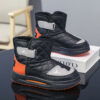 Stylish and warm quilted urban boys winter sneakers from Newnesss trendy collection Perfect for keeping little feet warm and fashionable during the cold winter months