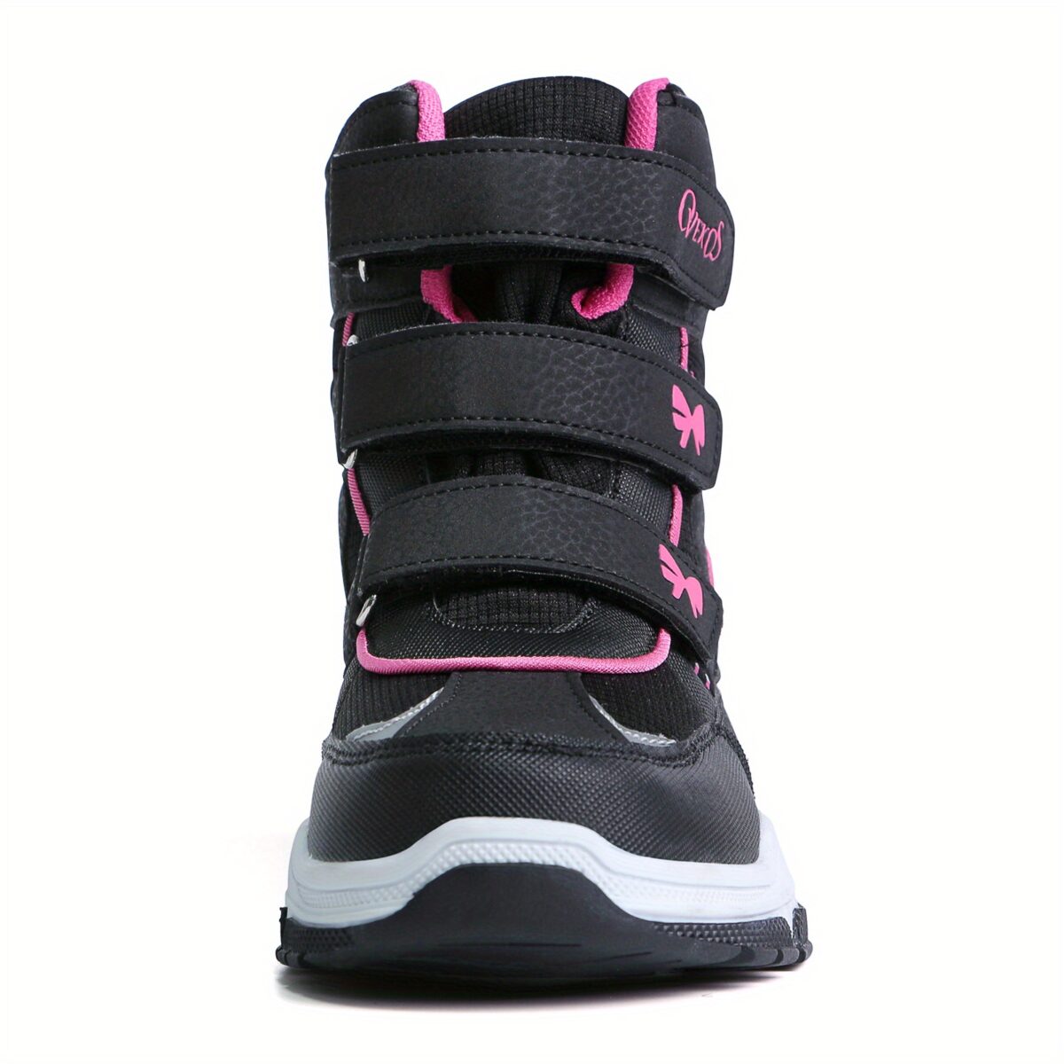 Stylish and warm girls winter boots with a cute bow detail perfect for keeping little feet cozy and fashionable during the cold season