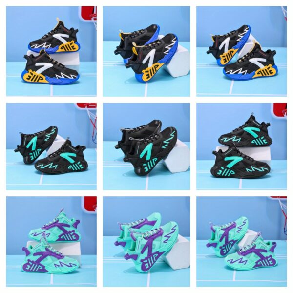 Stylish Velocity Kids Low Tops in various colors perfect for sports or casual wear Comfortable and durable shoes for kids all day play