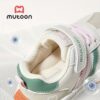 Stylish Mutoon Coastal Breeze Toddler Sneakers in white providing lightweight comfort for little feet