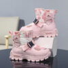 Newness Urban Explorer Boys Camo Boots   Stylish and durable camo boots perfect for winter adventures