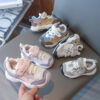 Stylish and comfortable Cloudwalkers Breathable Kids Sneakers in white perfect for play or school Newness brand logo subtly displayed