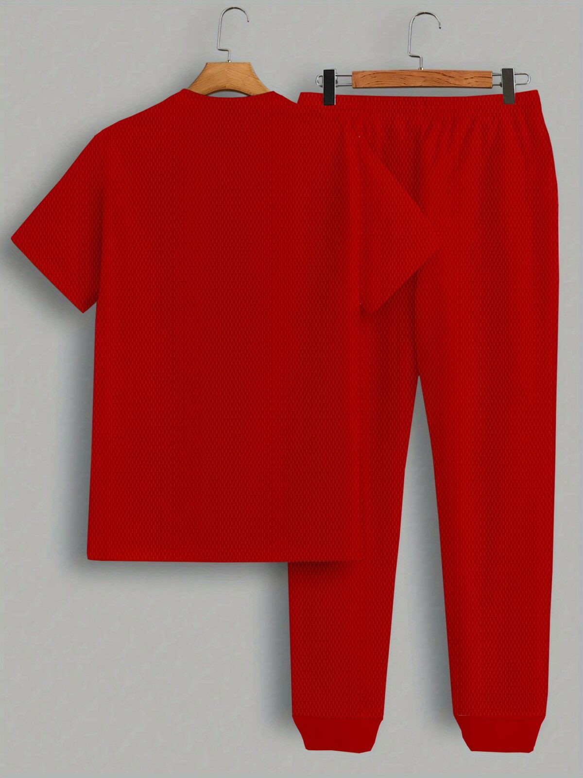 Model wearing the Newness Dubai Nights Mens Casual Set a stylish and comfortable two piece outfit perfect for summer evenings The set features a modern fit and breathable fabric