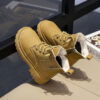 Newness Urban Explorer Boys High Top Boots in brown leather showcasing durability and style
