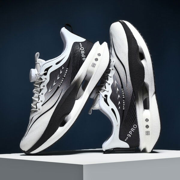 Stylish and comfortable Velocity Boys Running Shoes from Newness perfect for active boys Lightweight and breathable design in blue and grey