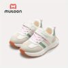 Stylish Mutoon Coastal Breeze Toddler Sneakers in white providing lightweight comfort for little feet