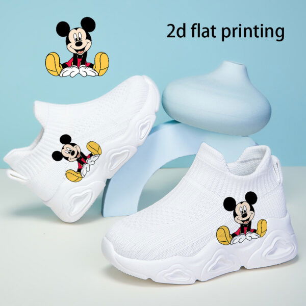 Adorable kids Mickey Mouse shoes by Newness stylish and comfortable for playful steps