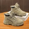 Stylish boys high top sneakers from Newness perfect for winter adventures Durable and fashionable design in a range of colors