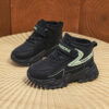 Stylish boys mid top sneakers in multiple colors perfect for all seasons Showcasing the Retro Cool design from Newness