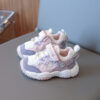 Stylish and comfortable Cloudwalkers Breathable Kids Sneakers in white perfect for play or school Newness brand logo subtly displayed