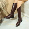 Newness Conqueror Western Boots Elevate your style with these comfortable and chic western boots perfect for any occasion