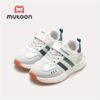 Stylish Mutoon Coastal Breeze Toddler Sneakers in white providing lightweight comfort for little feet