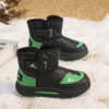 Stylish and warm quilted urban boys winter sneakers from Newnesss trendy collection Perfect for keeping little feet warm and fashionable during the cold winter months