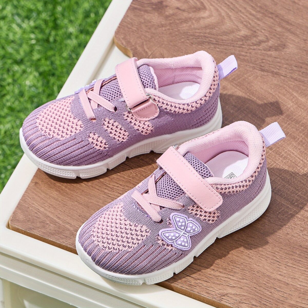 Pastel Playtime Kids Sneakers by Newness Stylish and comfortable DACLAY sneakers in pastel colors perfect for kids playtime