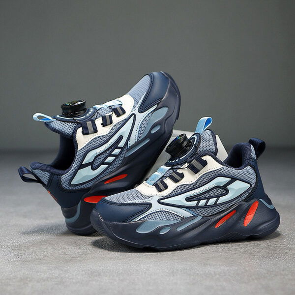 Stylish and comfortable Velocity Kids Running Shoes from Newness perfect for active children Breathable and anti slip design ensures all day play