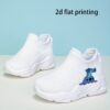Kids Playful Stitch Cartoon Sneakers by Newness Stylish and comfortable cartoon sneakers in vibrant colors perfect for play Breathable and lightweight design