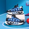 Stylish and comfortable Velocity Kids Sneakers in breathable PU perfect for play or casual wear