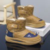 Stylish and warm quilted urban boys winter sneakers from Newnesss trendy collection Perfect for keeping little feet warm and fashionable during the cold winter months