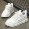 Stylish boys platform shoes in white perfect for spring These Newness Spring Step Boys Platform Shoes feature a chunky sole and modern design