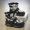 Newness Urban Explorer Boys Camo Boots   Stylish and durable camo boots perfect for winter adventures