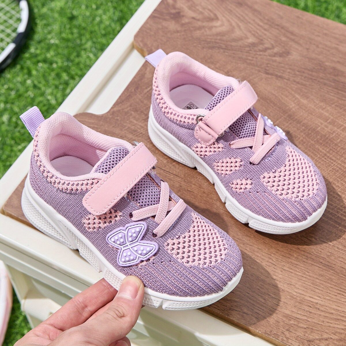 Pastel Playtime Kids Sneakers by Newness Stylish and comfortable DACLAY sneakers in pastel colors perfect for kids playtime