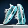 Stylish and comfortable Velocity Boys Running Shoes from Newness perfect for active boys Lightweight and breathable design in blue and grey