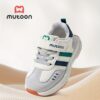 Stylish Mutoon Coastal Breeze Toddler Sneakers in white providing lightweight comfort for little feet