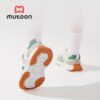 Stylish Mutoon Coastal Breeze Toddler Sneakers in white providing lightweight comfort for little feet