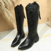 Newness Conqueror Western Boots Elevate your style with these comfortable and chic western boots perfect for any occasion