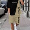 Stylish Mens Urban Explorer Printed Set by Newness Breathable and perfect for summer